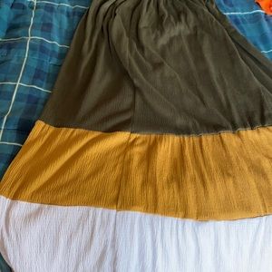 Maxi dress multi colored